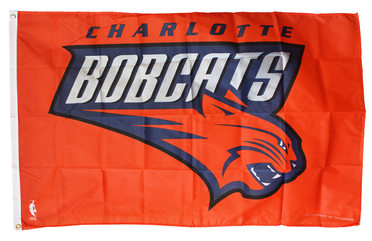 Buy Charlotte Bobcats NBA Car Flag