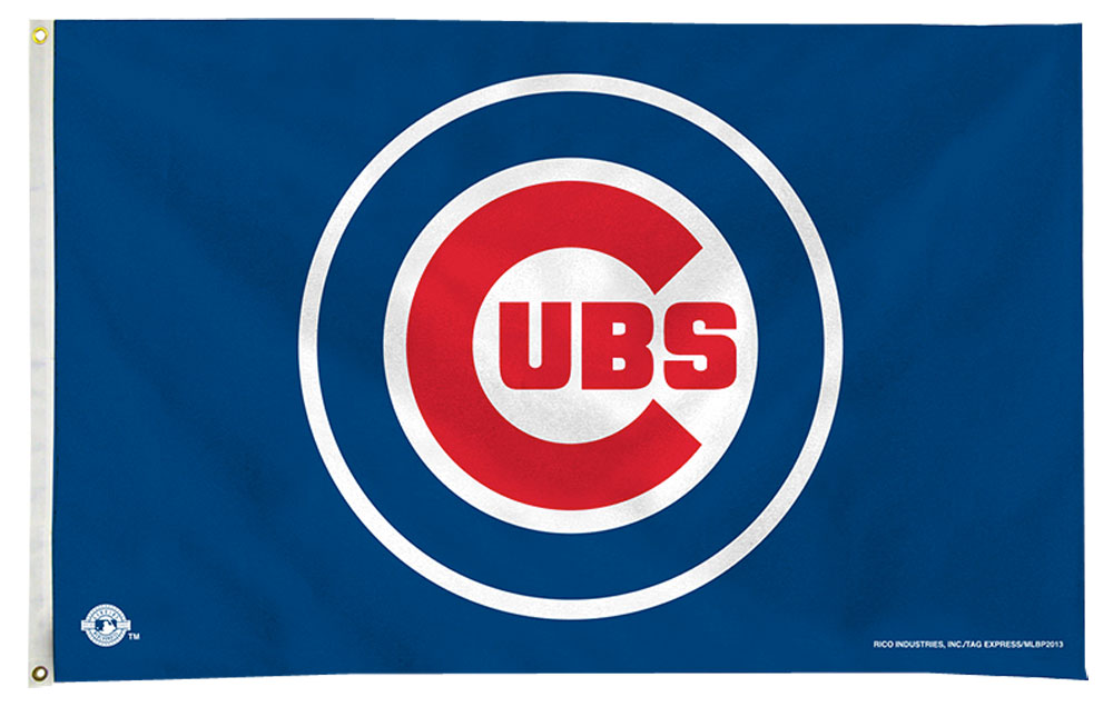 Buy Chicago Cubs - 3’X5’ Polyester Flag (Blue) | Flagline