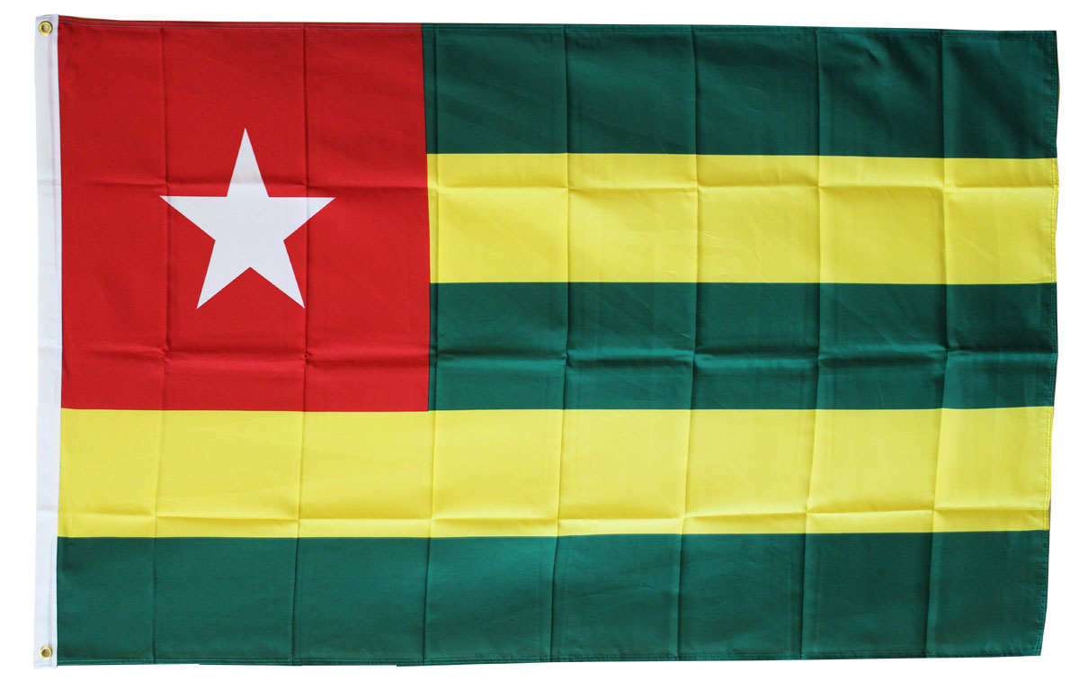 Buy Togo - 3'X5' Polyester Flag | Flagline