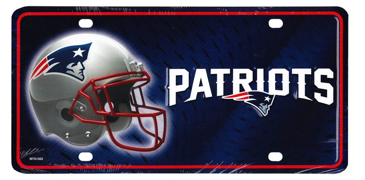 NFL - New England Patriots License Plate Frame