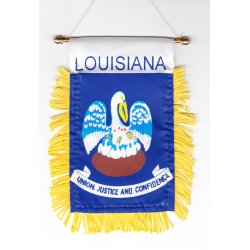  Louisiana Abbreviation Flag Novelty Highway Shield SignVinyl  Sticker Decal 8 : Office Products