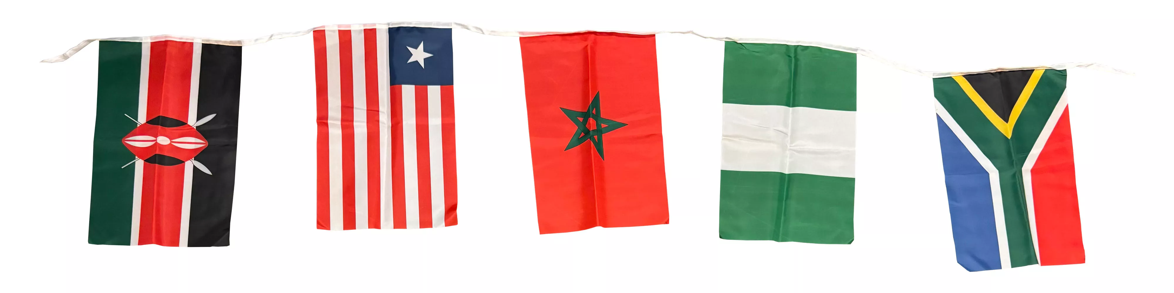 string banner kenya to south africa