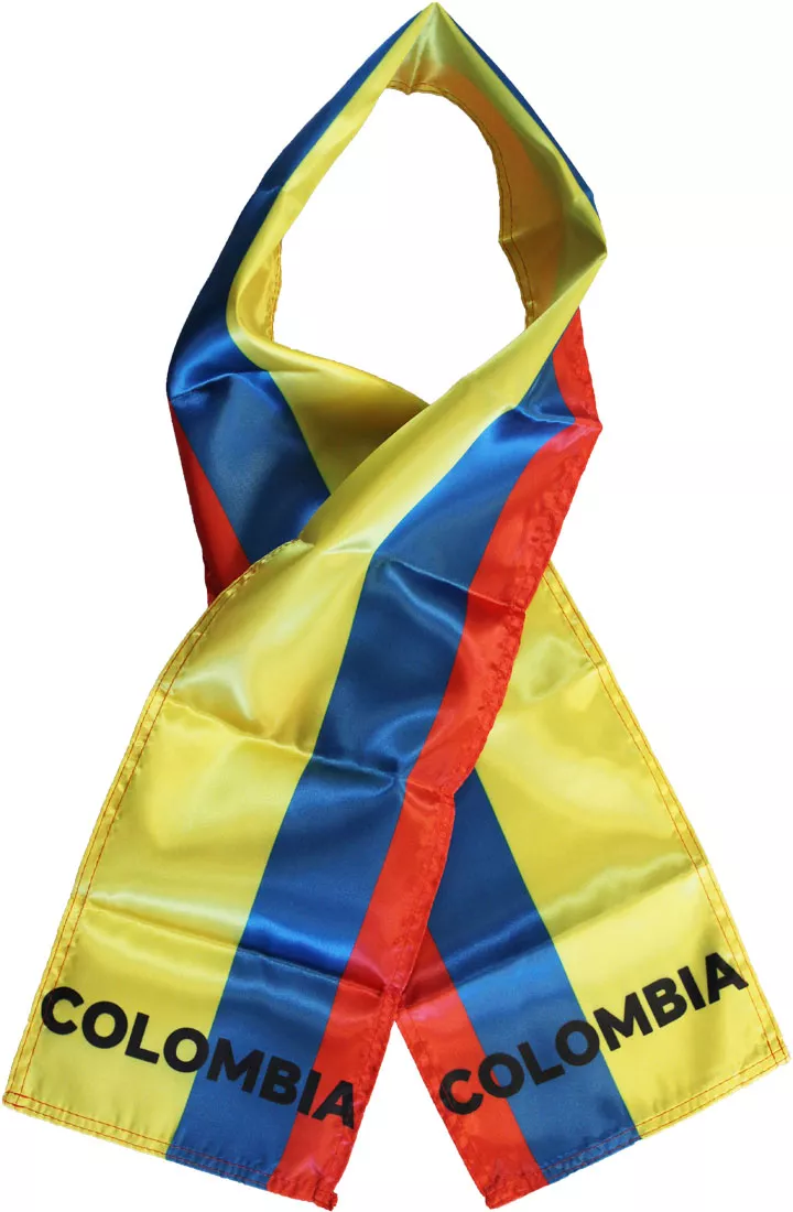 Colombia Flag Scarf