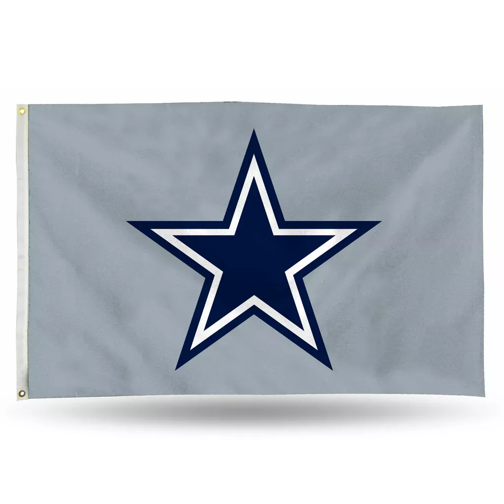 Cowboys 3x5 flag star logo