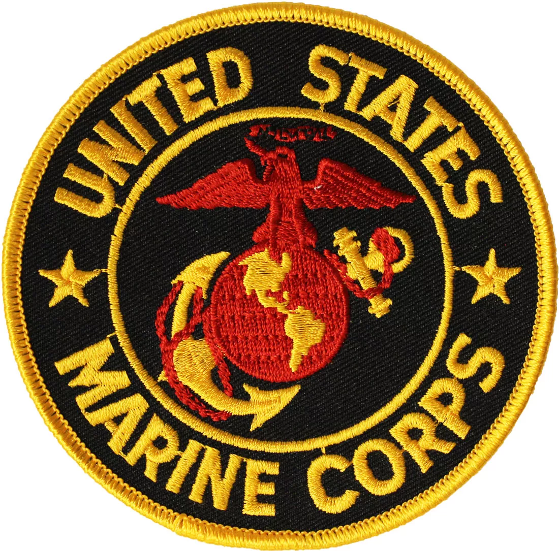 Marines Circular Patch Large