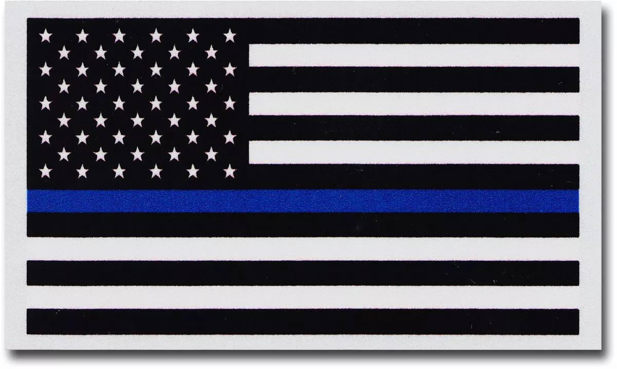 Thin Blue Line USA Decal