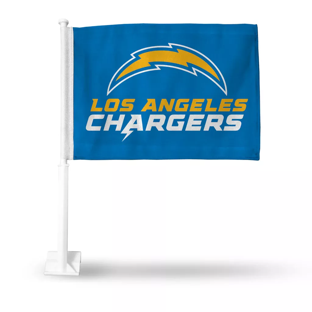 LA Chargers Car Flag