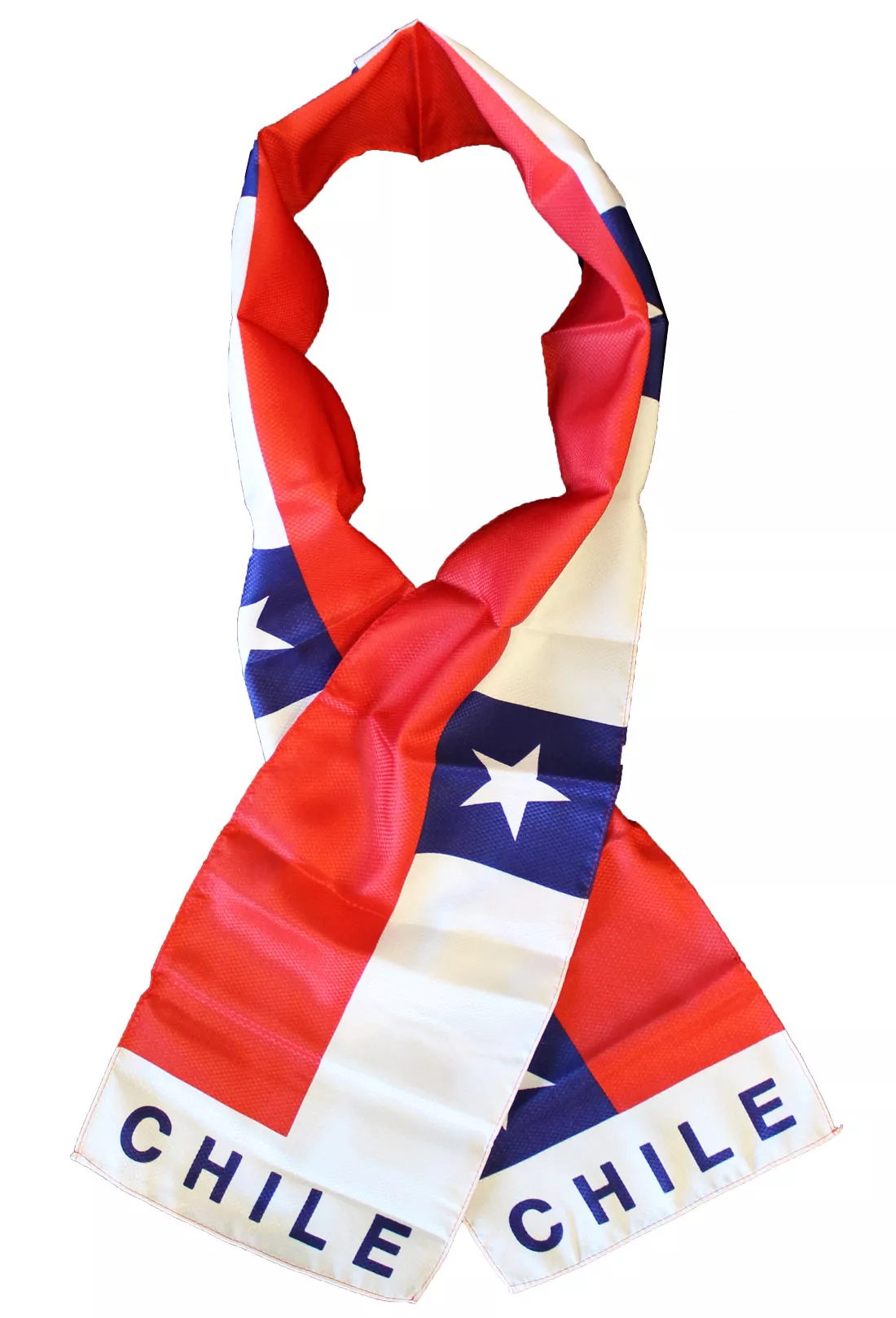 Chile Flag Light-weight Scarf