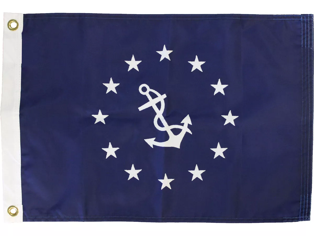 Commodore Nautical Officer Nylon Applique Flag