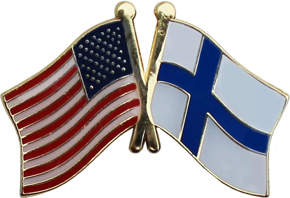 Finland Friendship Pin