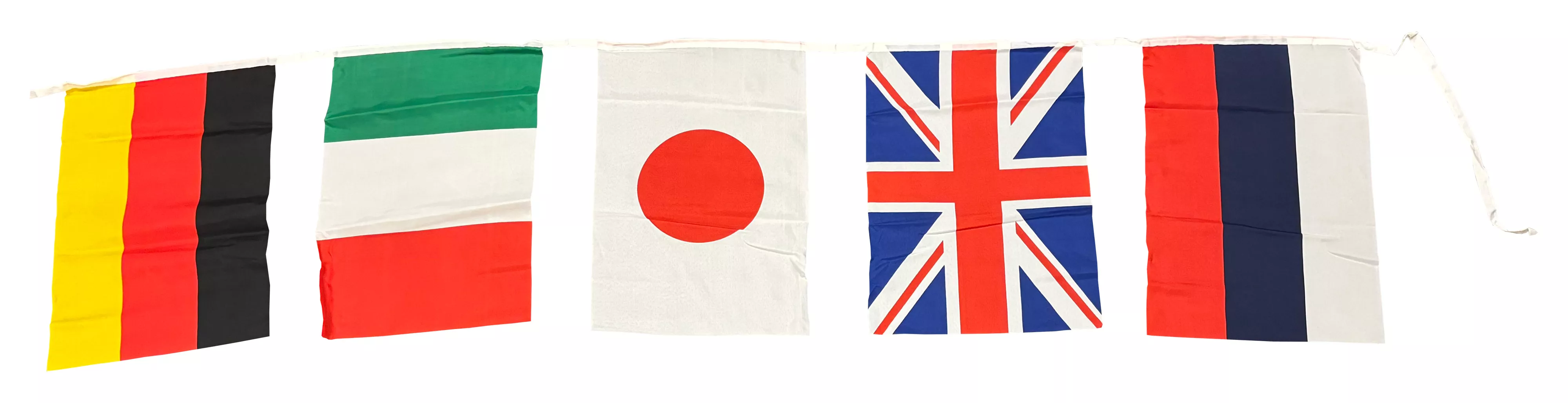 International string banner germany-russia