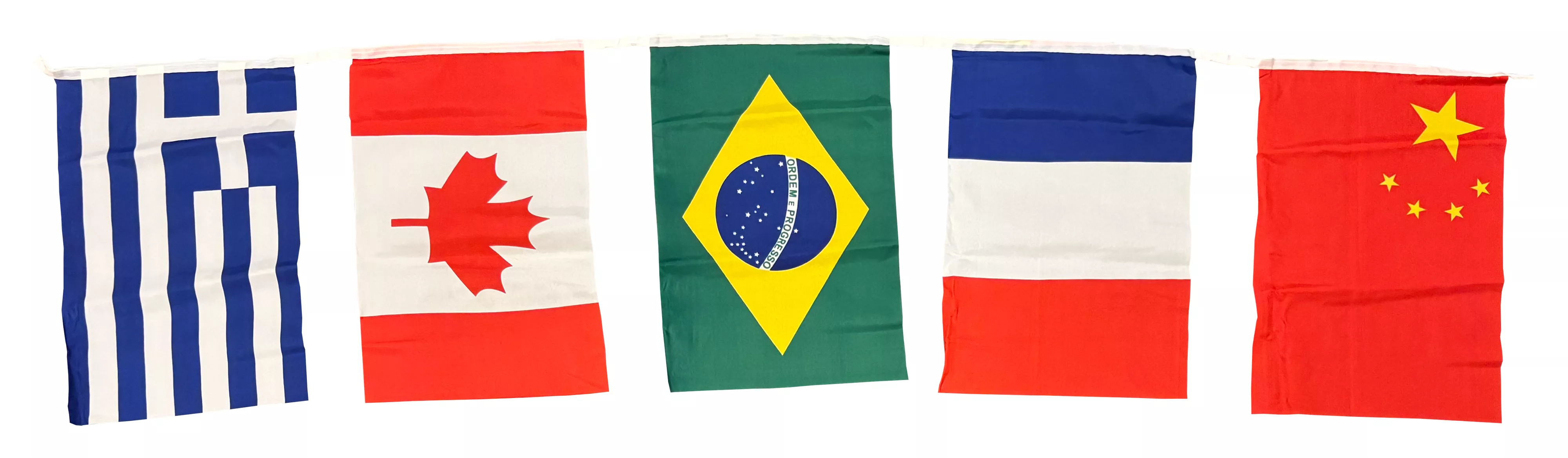 International string banner greece-china