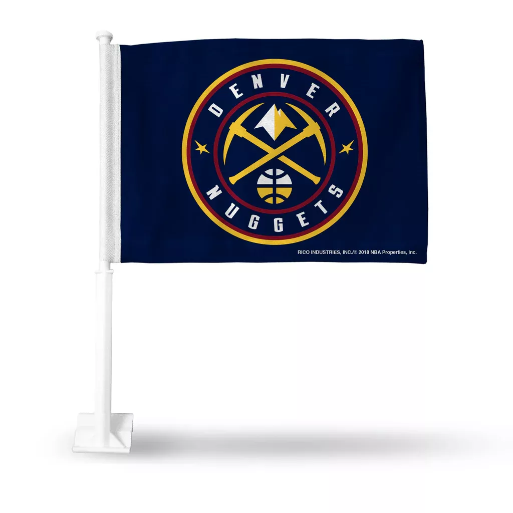 Denver Nuggets Car Flag