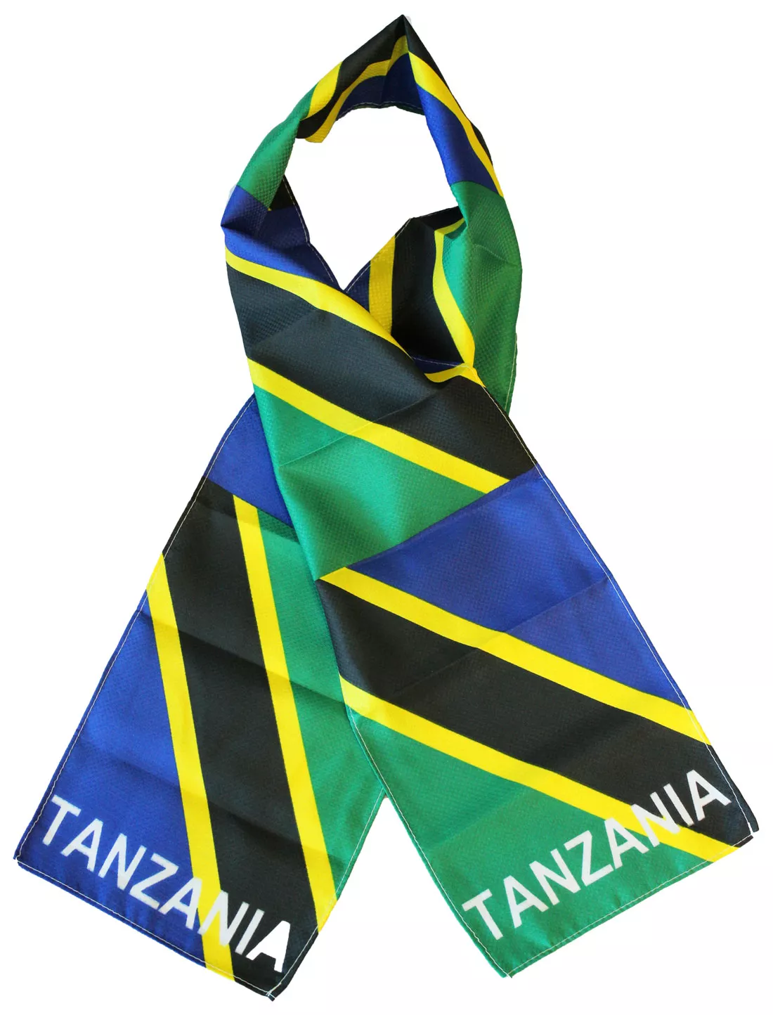 Tanzania Flag Light-weight Scarf