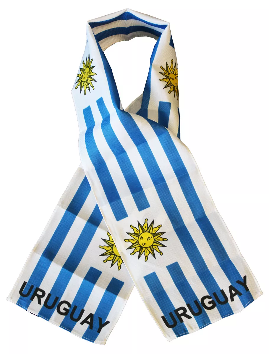 Uruguay Flag Scarf