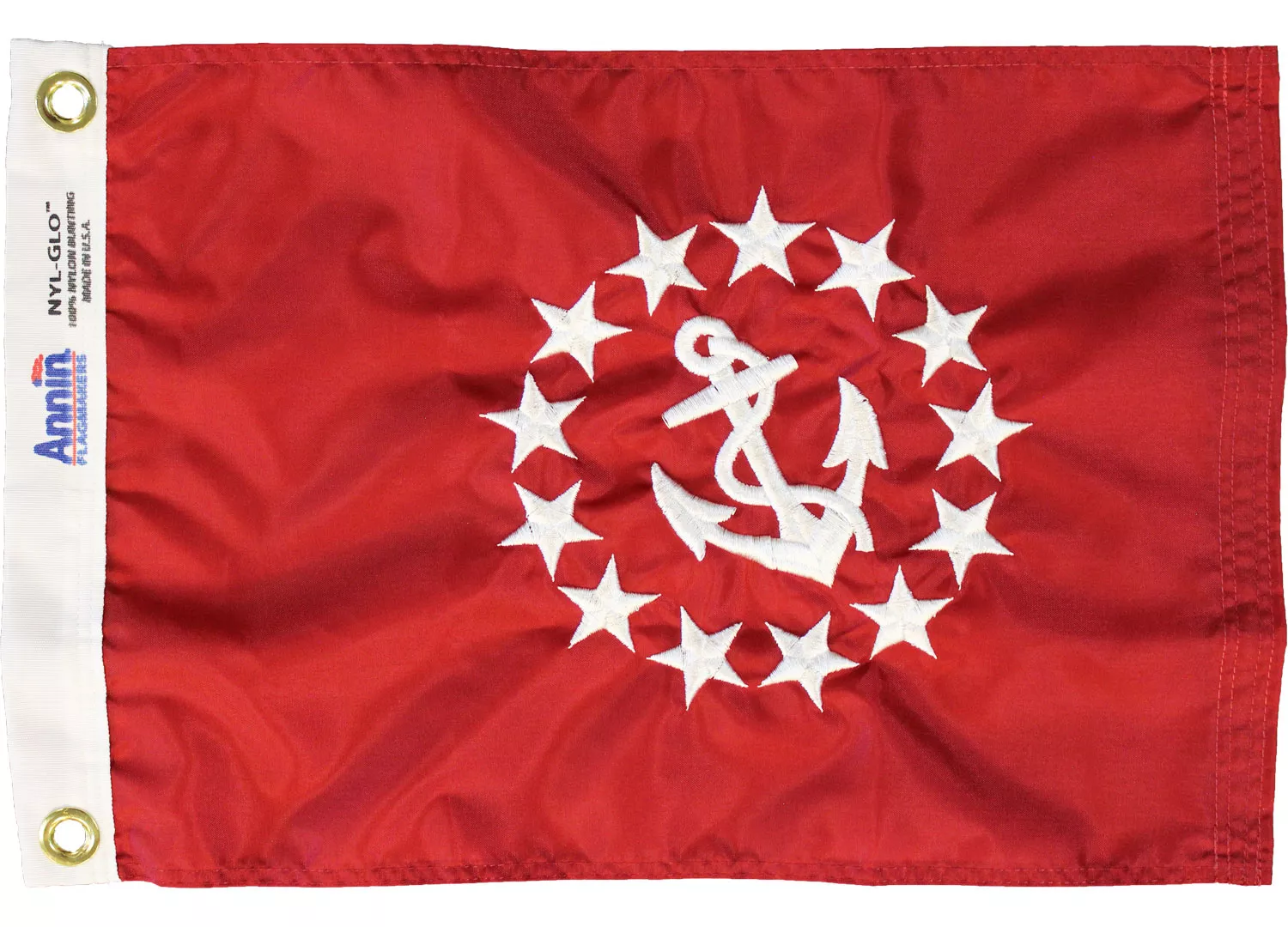 Vice Commodore Embroidered Nylon Flag