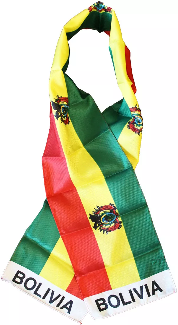 Bolivia Flag Fashion Scarf