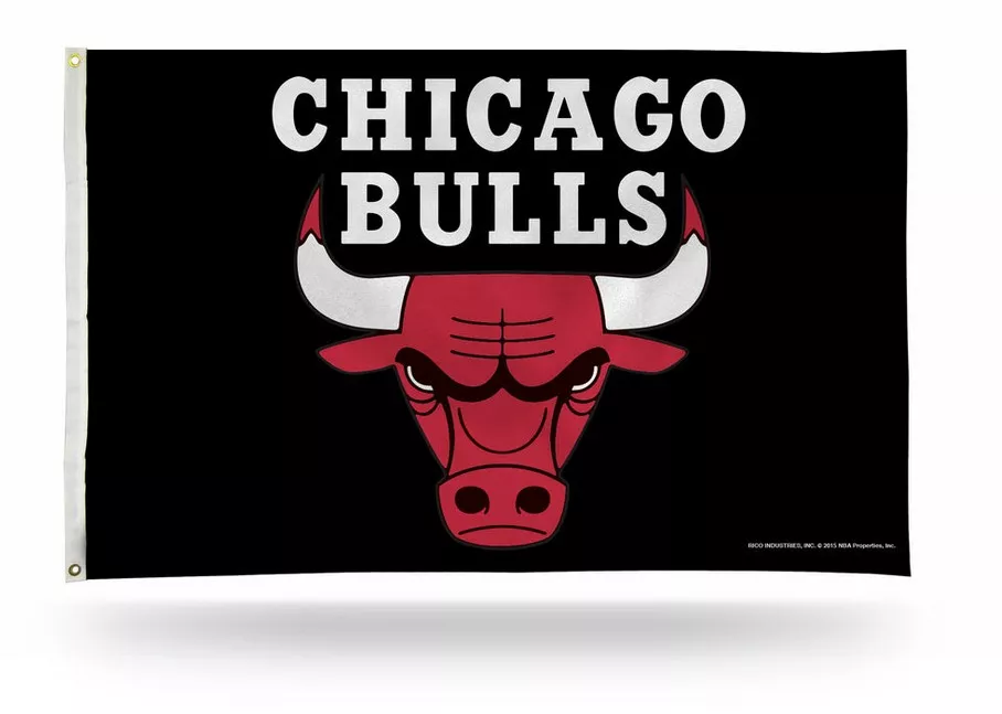 Chicago Bulls 3x5 Flag