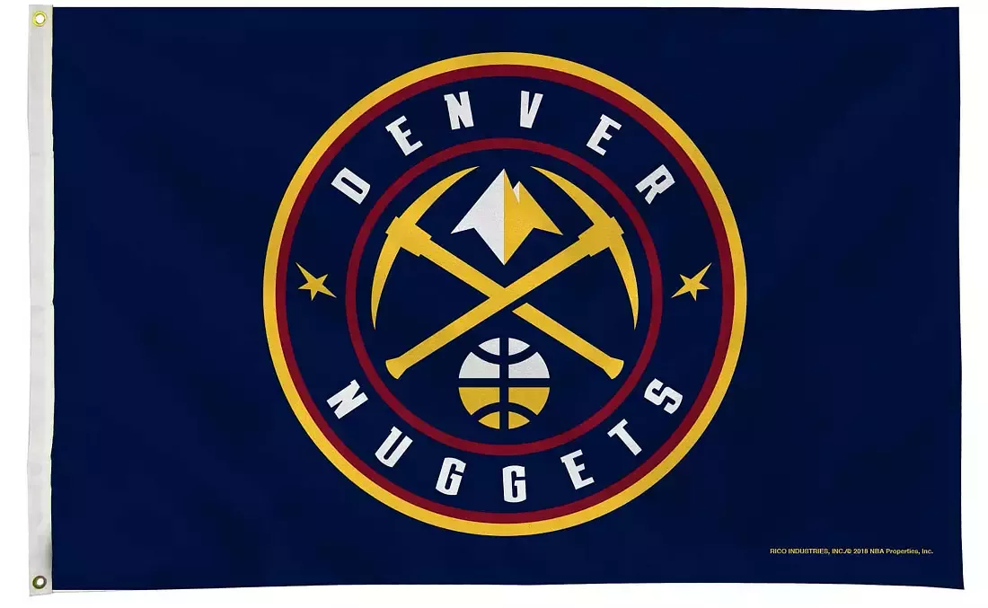 Denver Nuggets 3x5 Flag