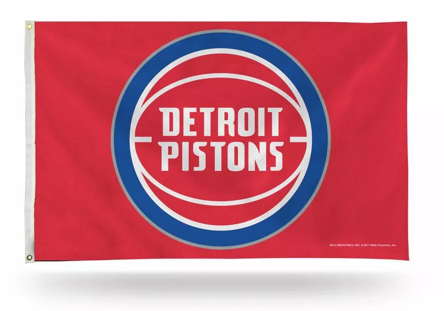Detroit Pistons 3x5 Flag