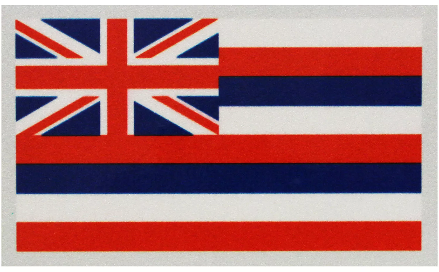 Hawaii Flag Auto Decal