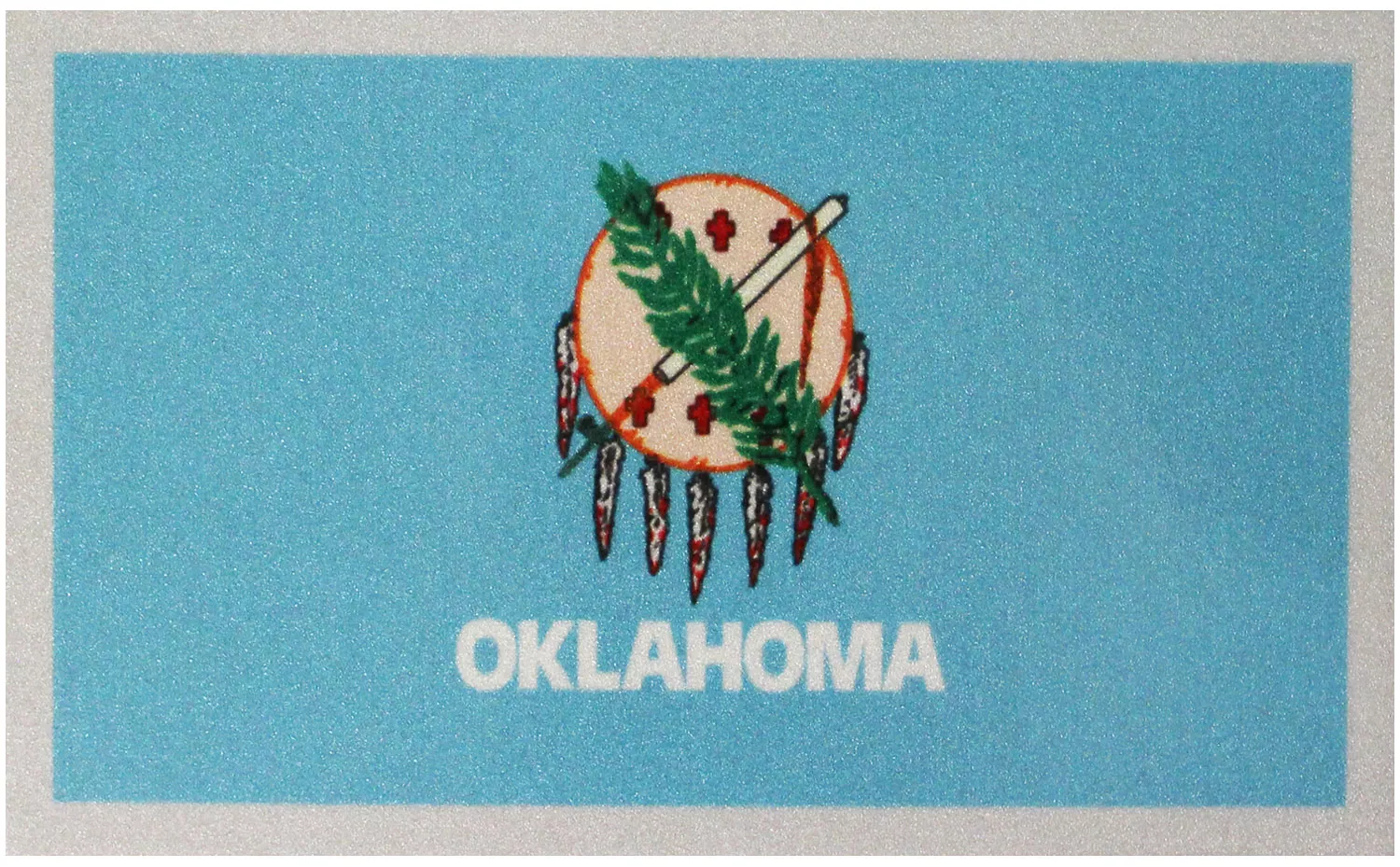 Oklahoma Flag Auto Decal