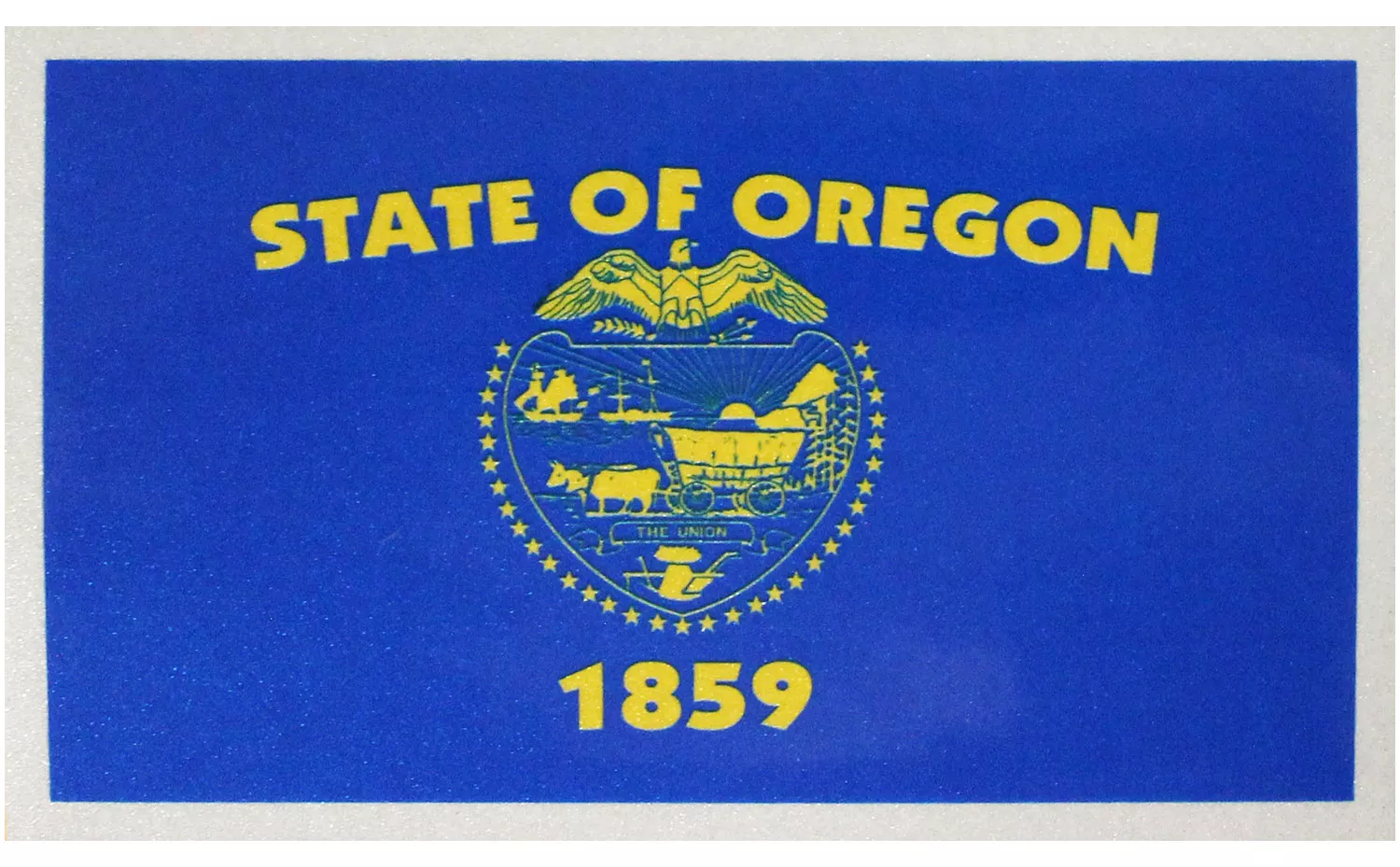 Oregon Flag Auto Decal