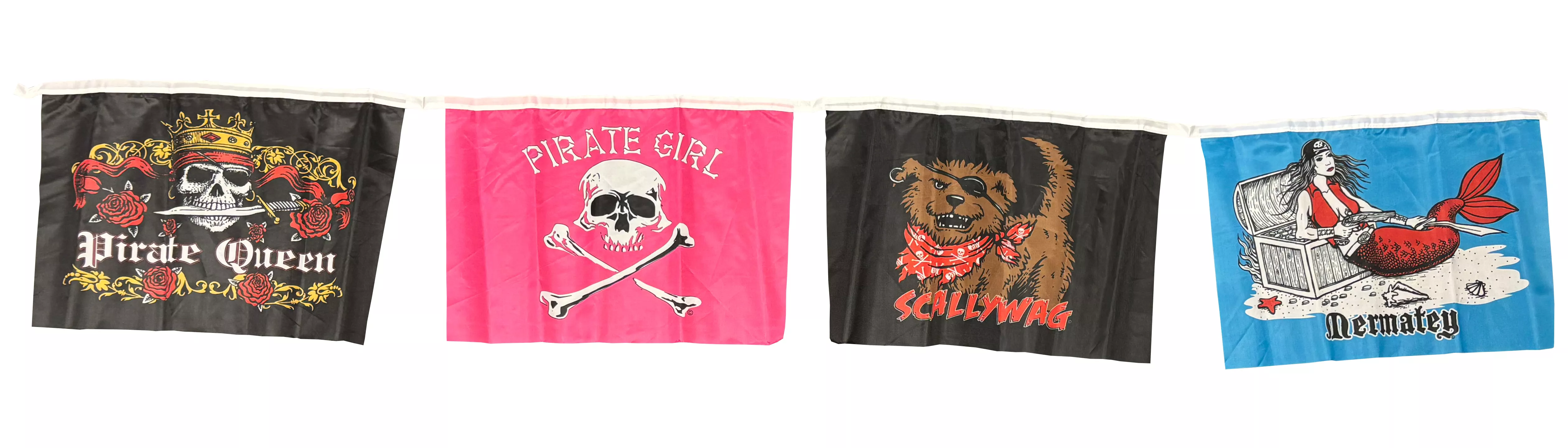 Pirate String banner pirate queen thru mermatey