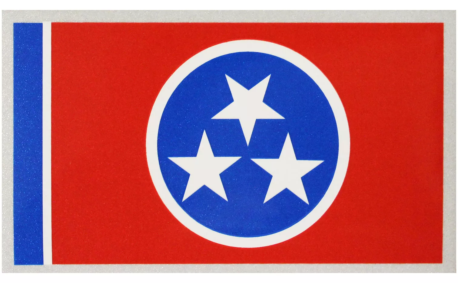 Tennessee Flag Auto Decal