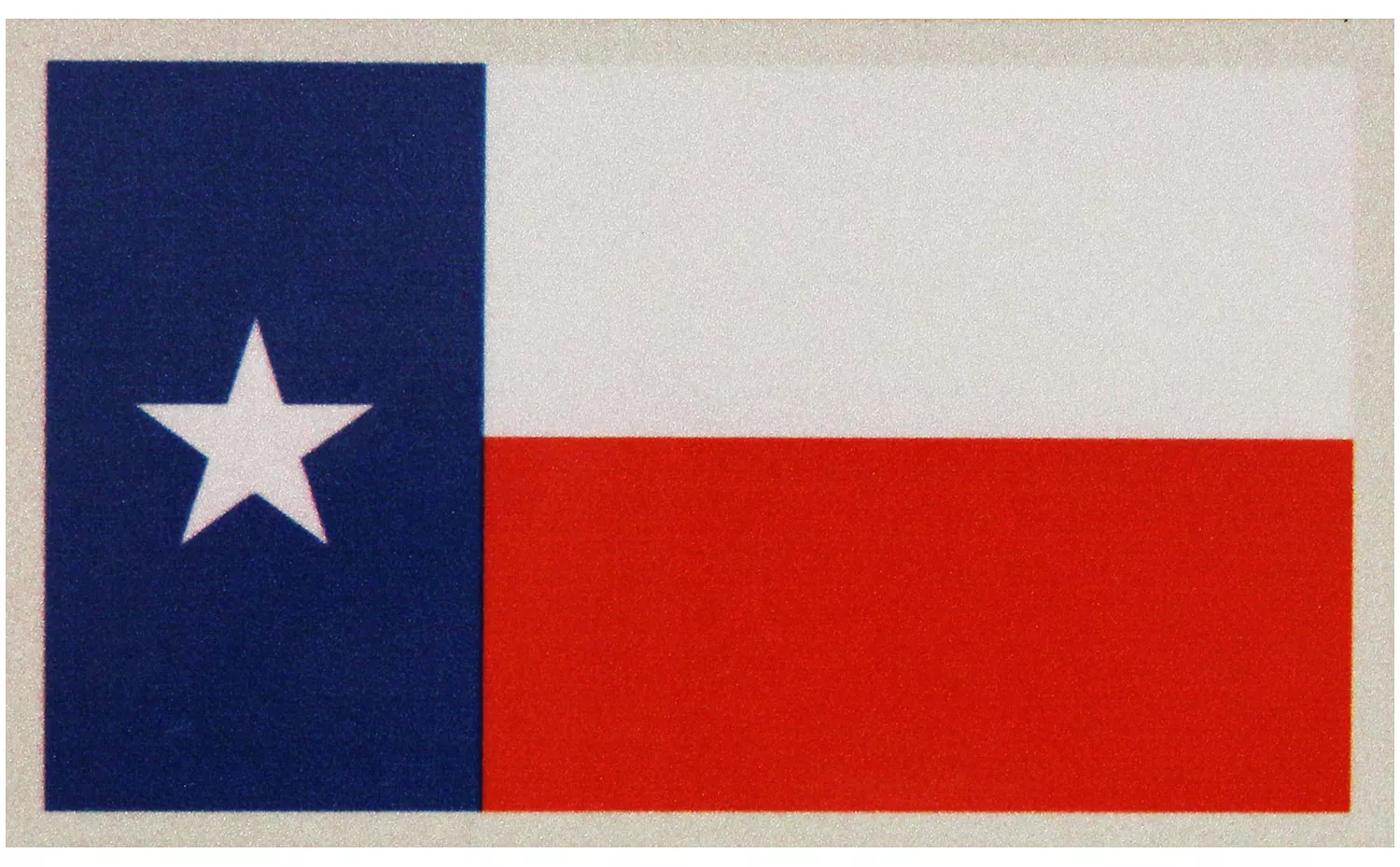 Texas Flag Auto Decal