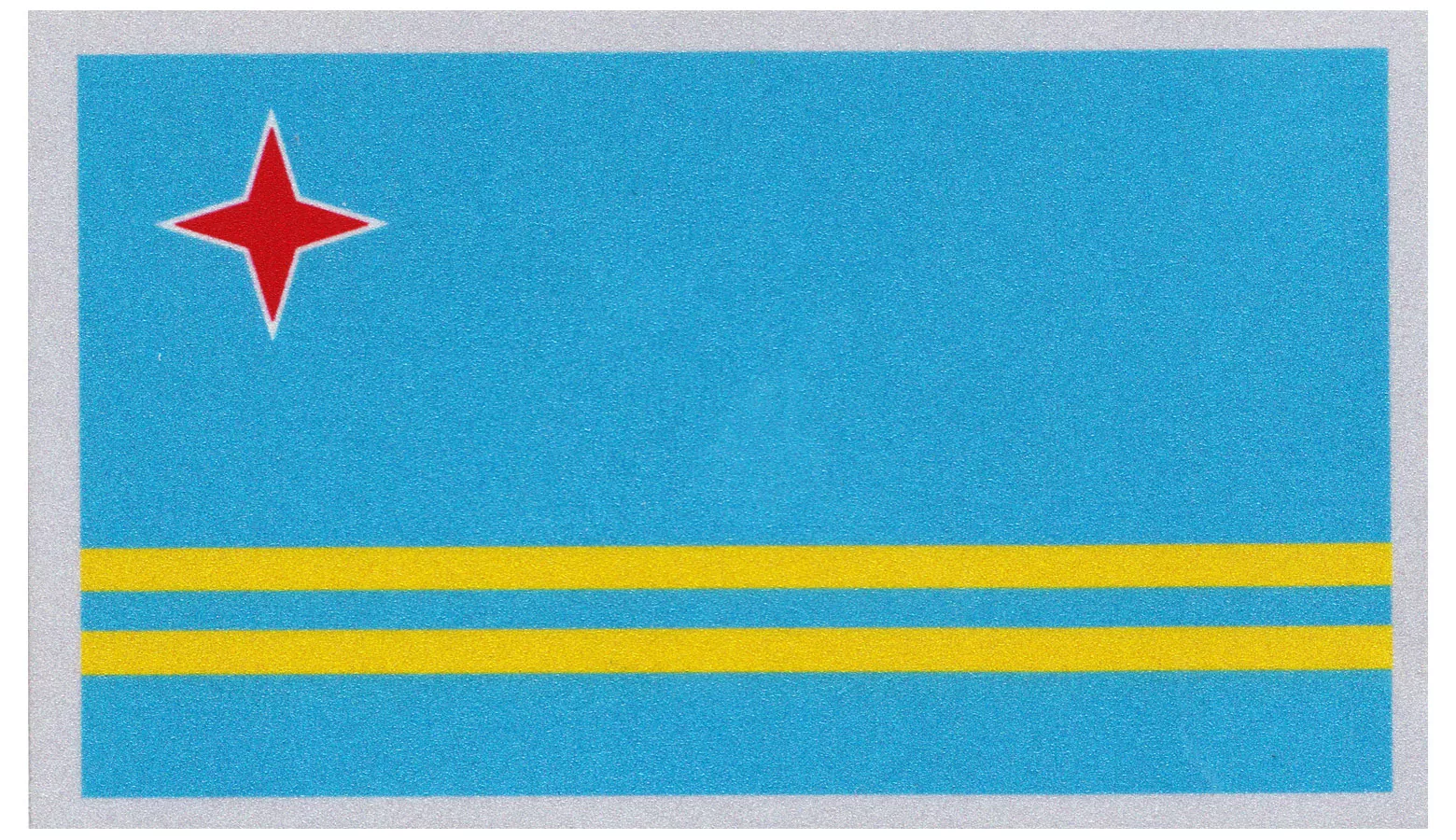 Aruba Flag Auto Decal