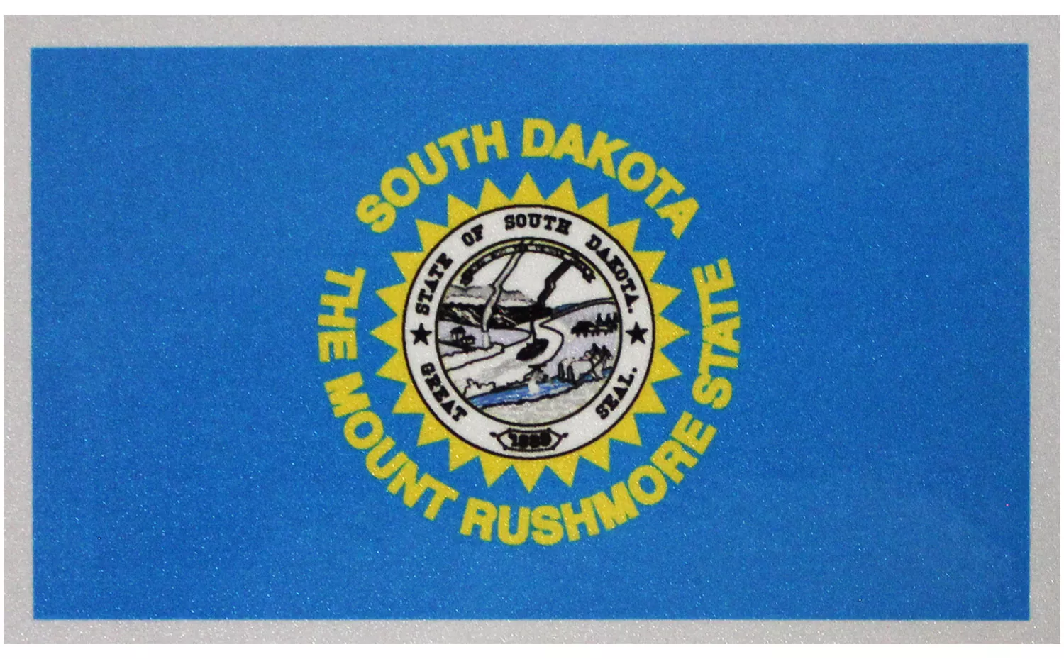 South Dakota Flag Auto Decal