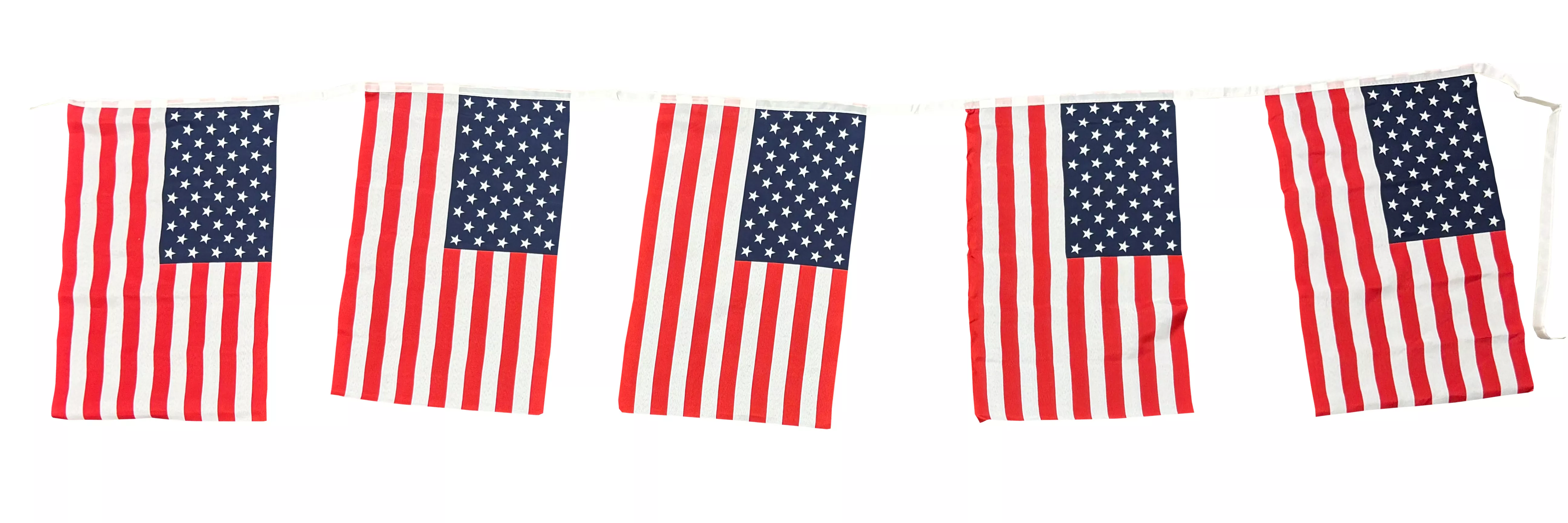 USA String banner end