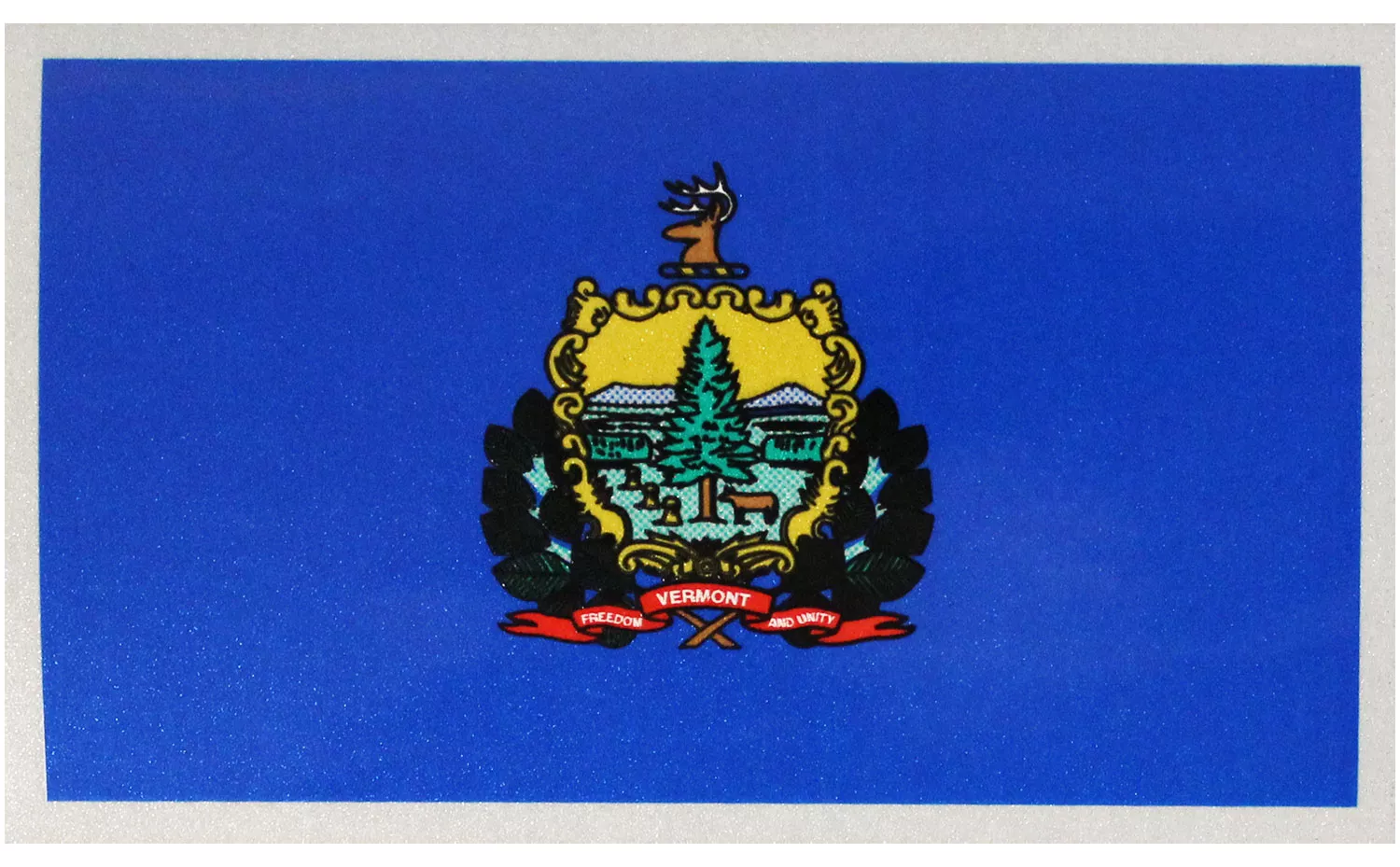 Vermont Flag Auto Decal