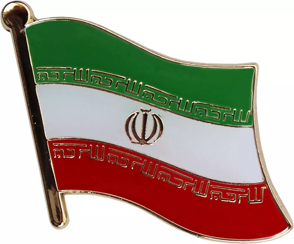 Iran Flag Lapel Pin