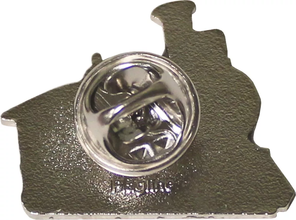 Train Locomotive Lapel Pin Back