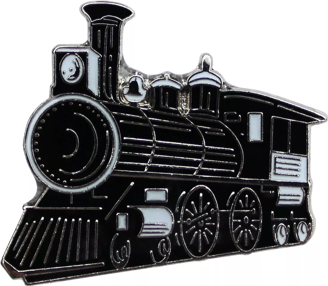 Train Locomotive Lapel Pin