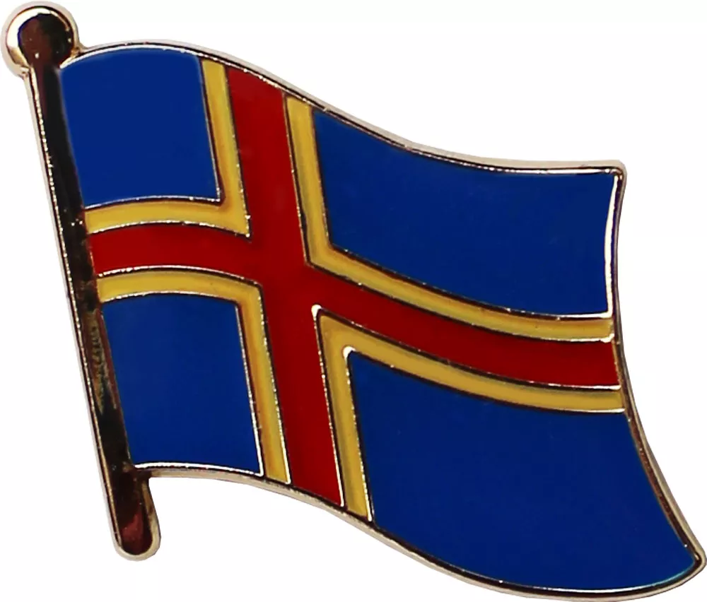 Aland Islands Flag Lapel Pin