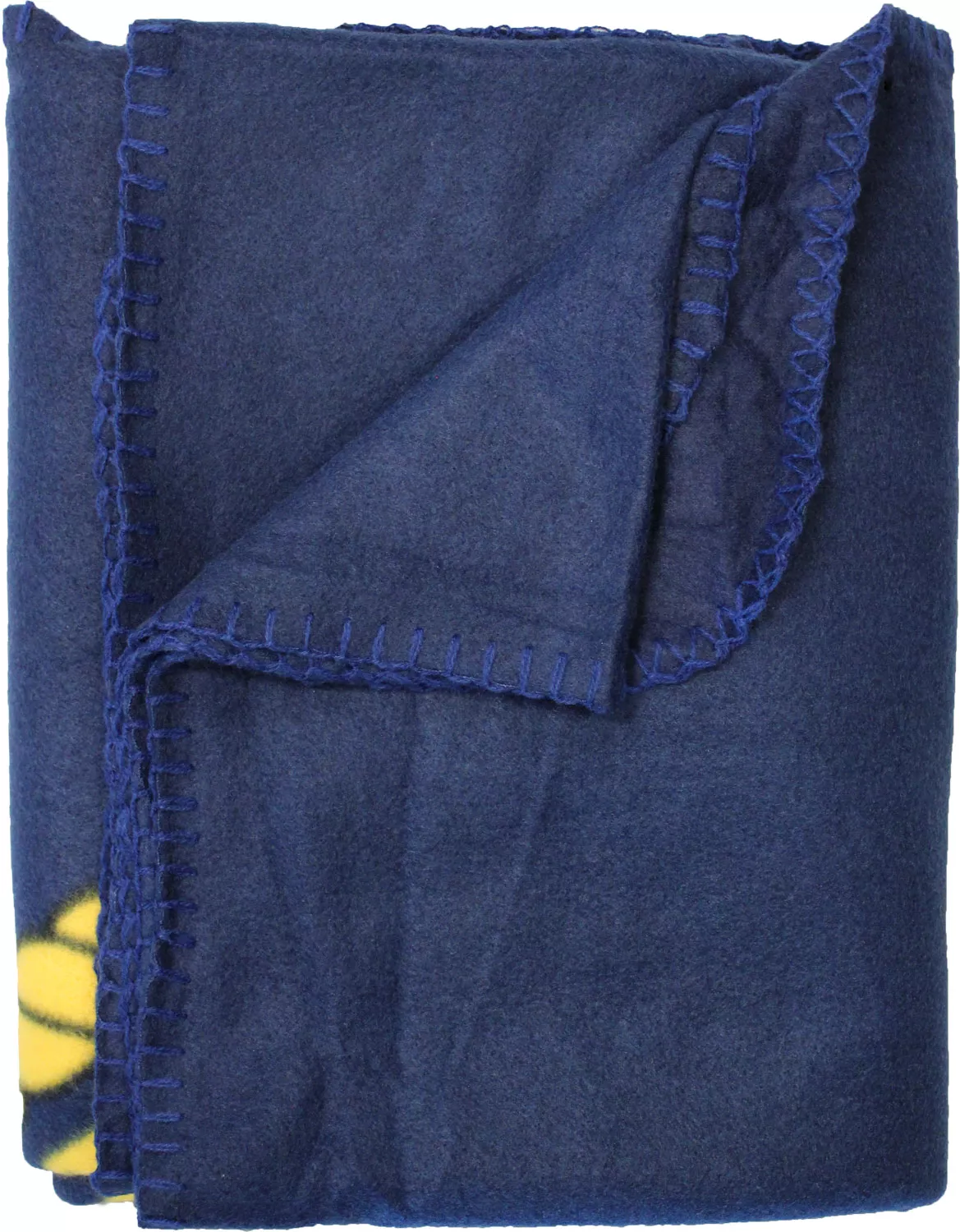 Navy Blanket Folded