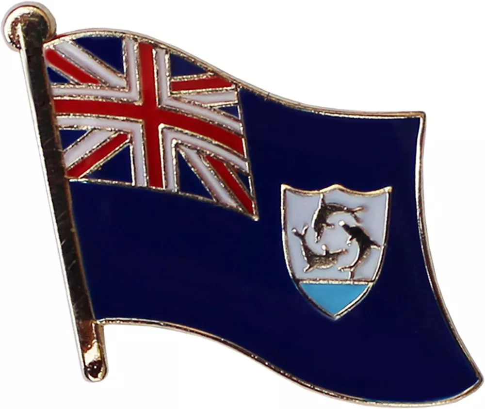 Anguilla Flag Lapel Pin