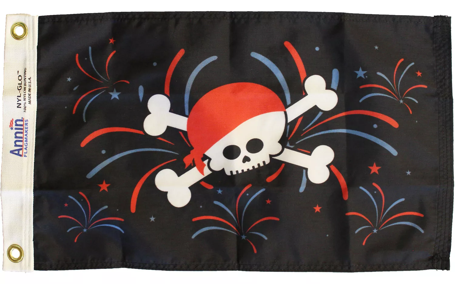 Pirate Independence Day Flag