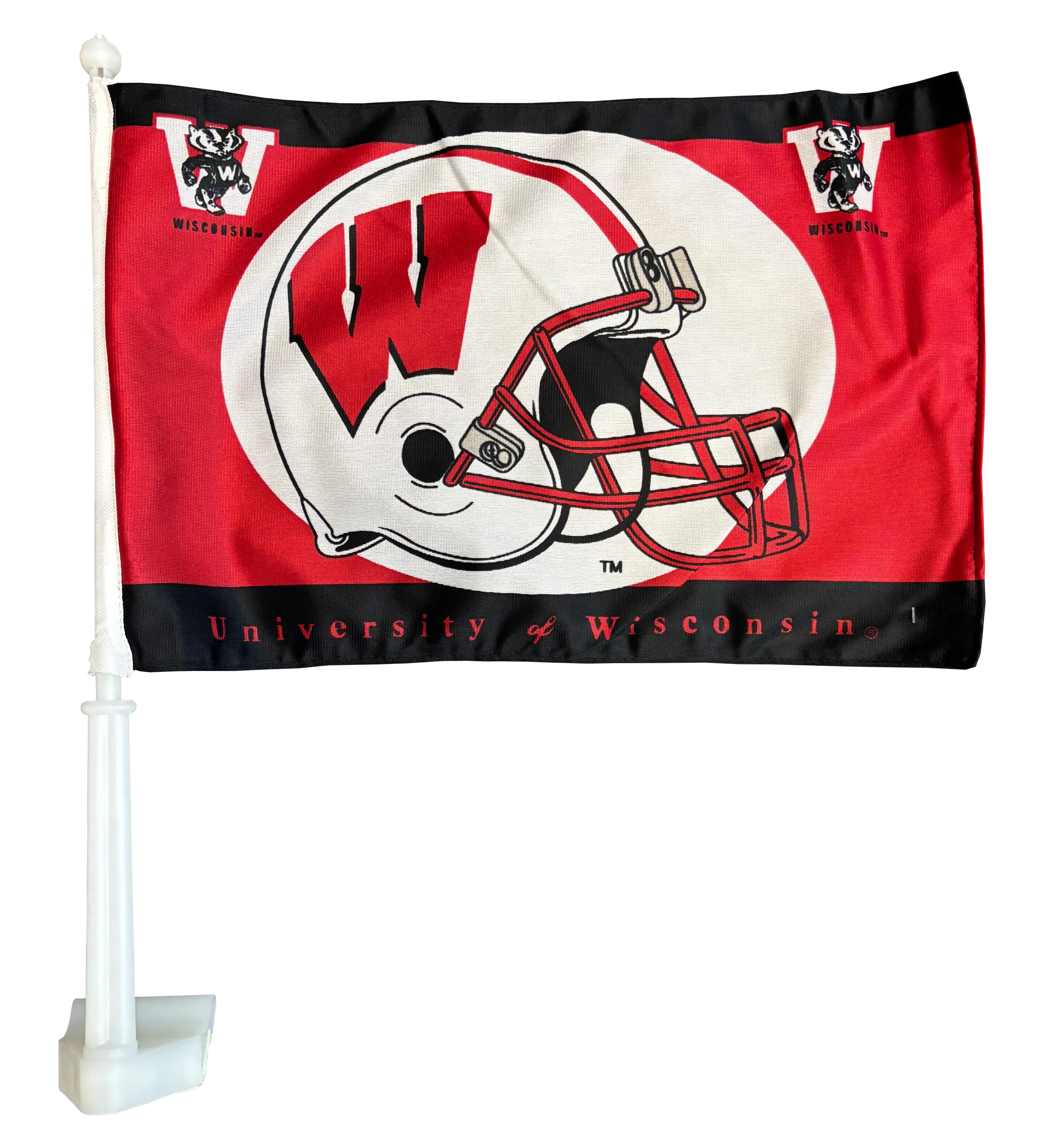 WI Car Flag