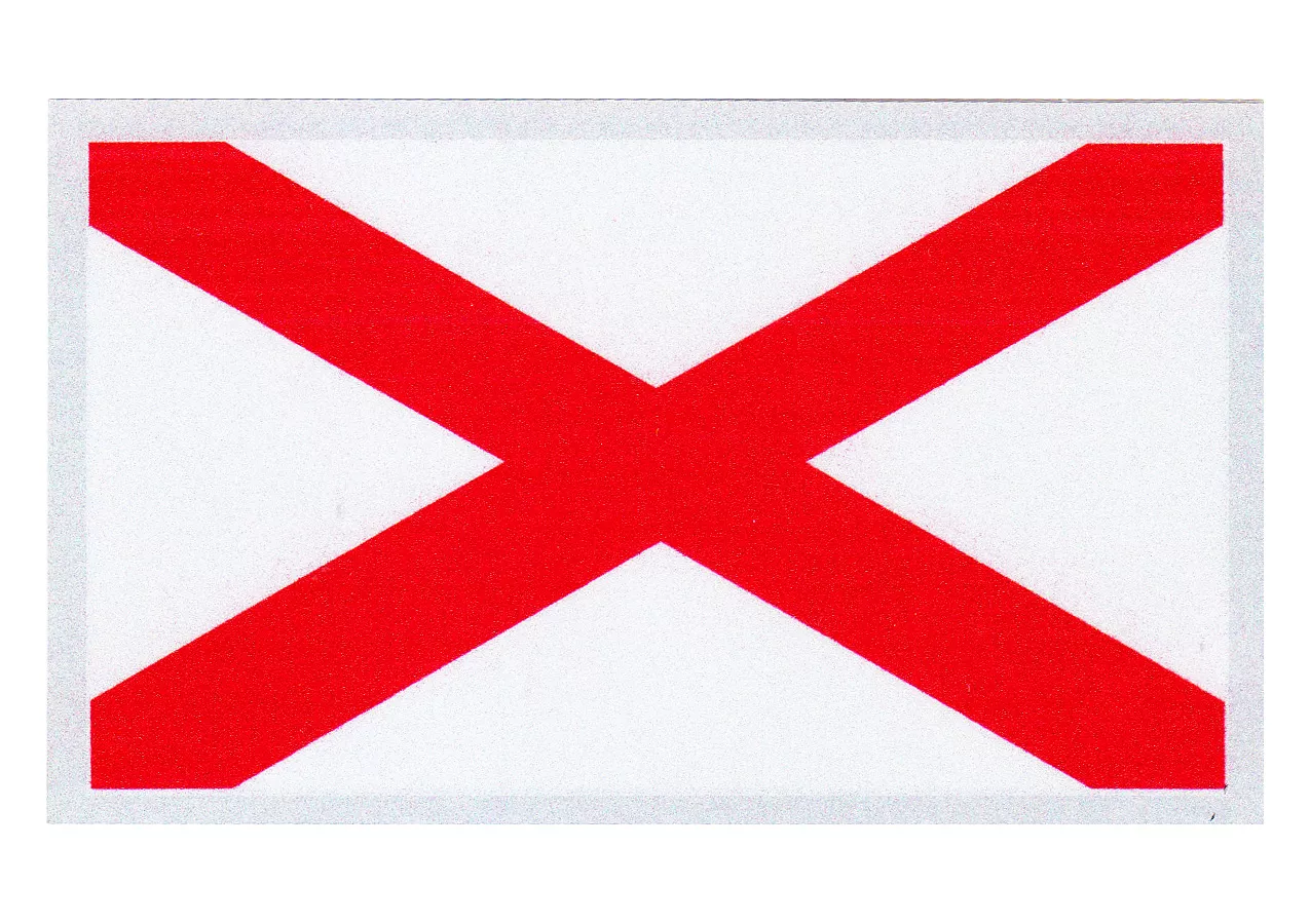 Alabama Auto Decal-Rect