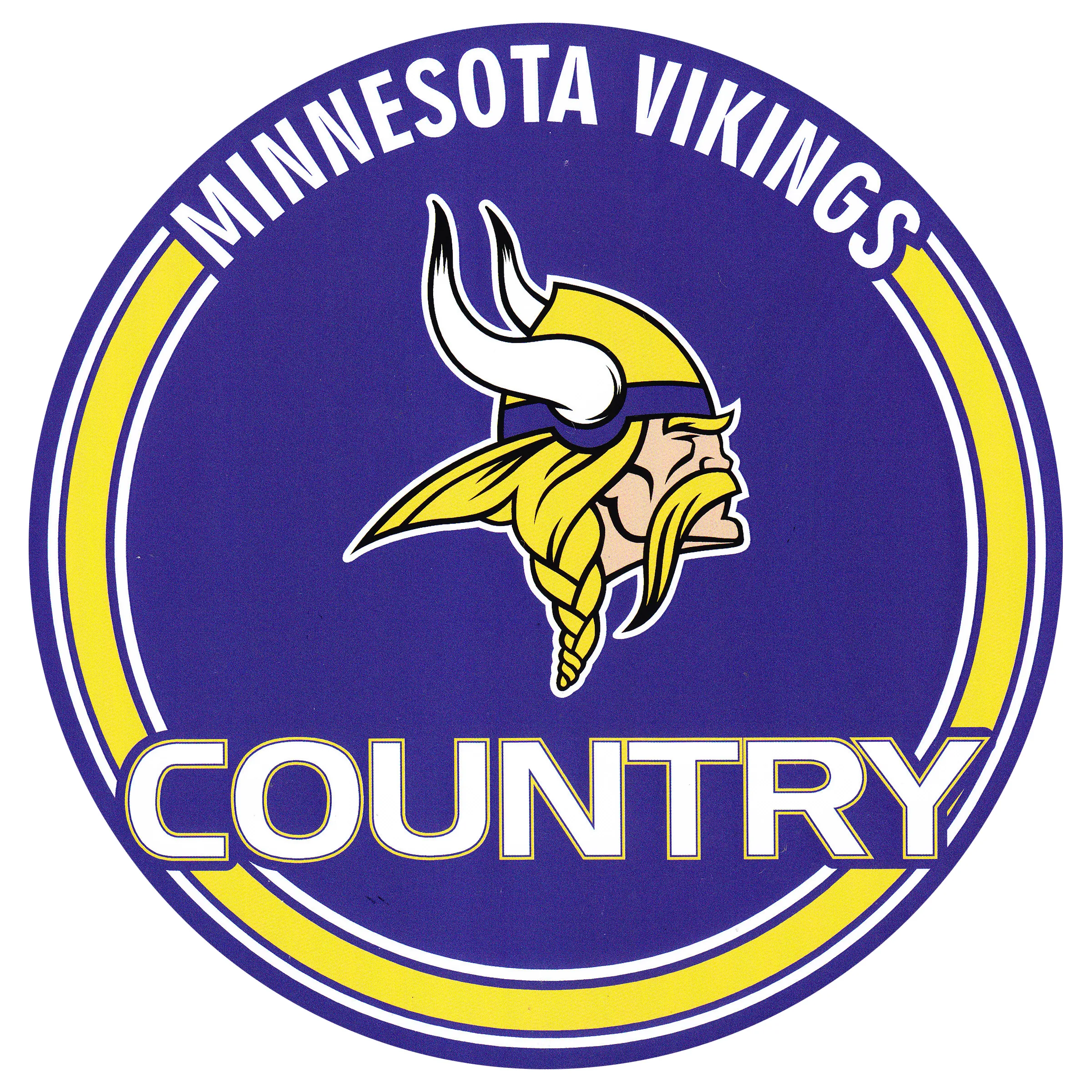 MN Vikings Magnet 8 inch