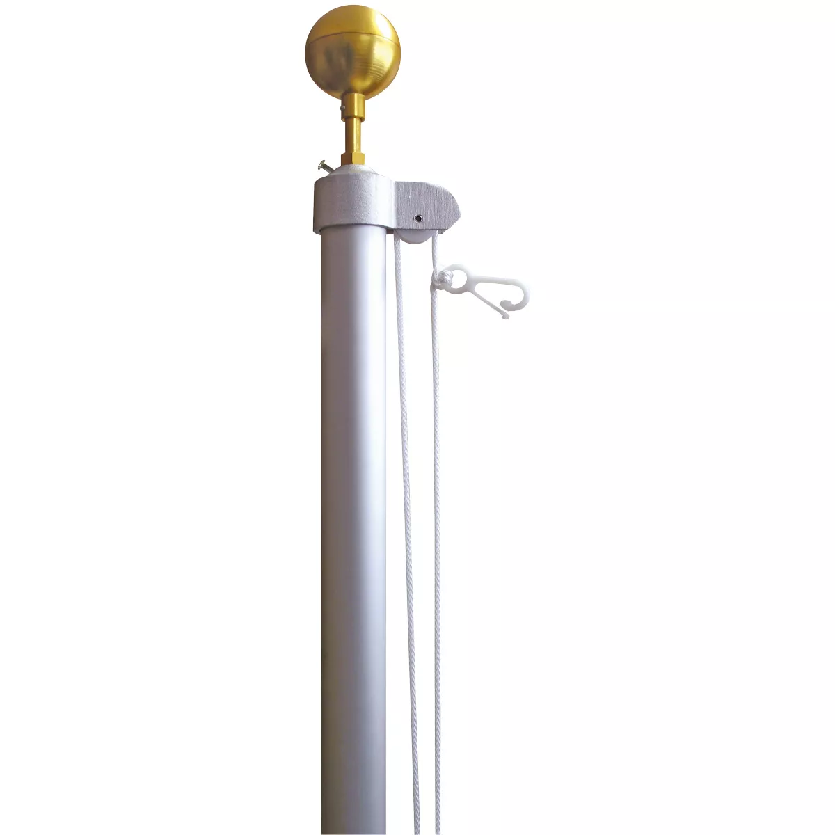 10' Aluminum In-Ground Pole (w/flag)