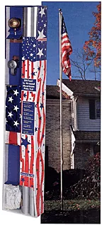 20'-Commander Aluminum In-Ground Pole Flag Kit