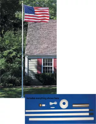 20' Fiberglass In-Ground Pole