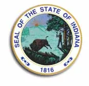 Indiana - 3.5" State Seal