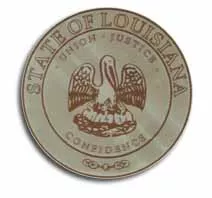 Louisiana - 3.5" State Seal