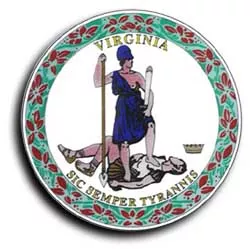 Virginia - 3.5" State Seal